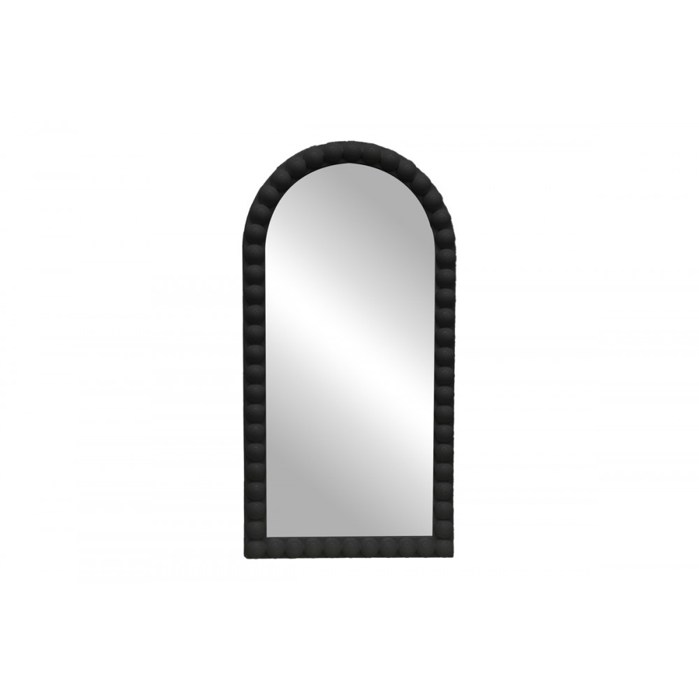 Καθρέπτης "PAVLOVAL" από pp σε μαύρο χρώμα 42x81x3.5