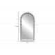 Καθρέπτης "PAVLOVAL" από pp σε ασημί χρώμα 42x81x3.5