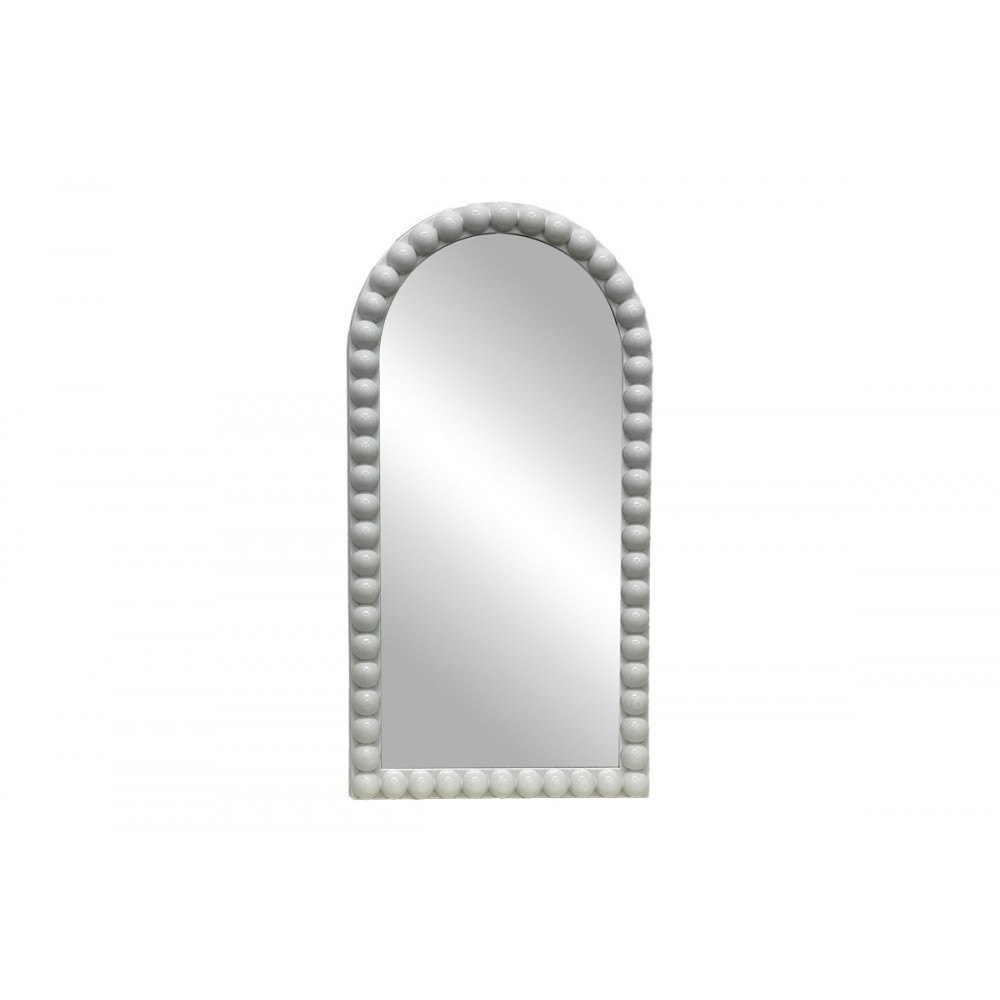 Καθρέπτης "PAVLOVAL" από pp σε ασημί χρώμα 42x81x3.5