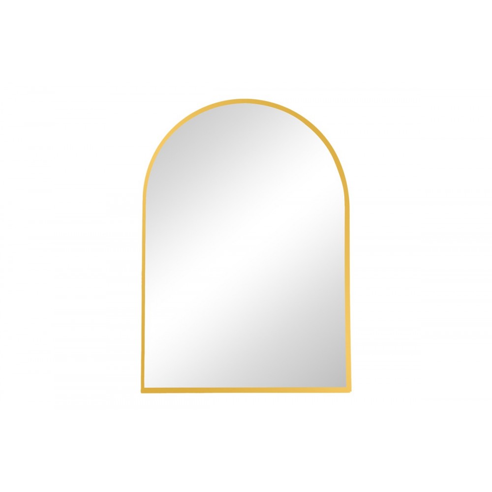 Καθρέπτης "MIRRORY" από αλουμίνιο σε χρυσό χρώμα 50x2.5x80