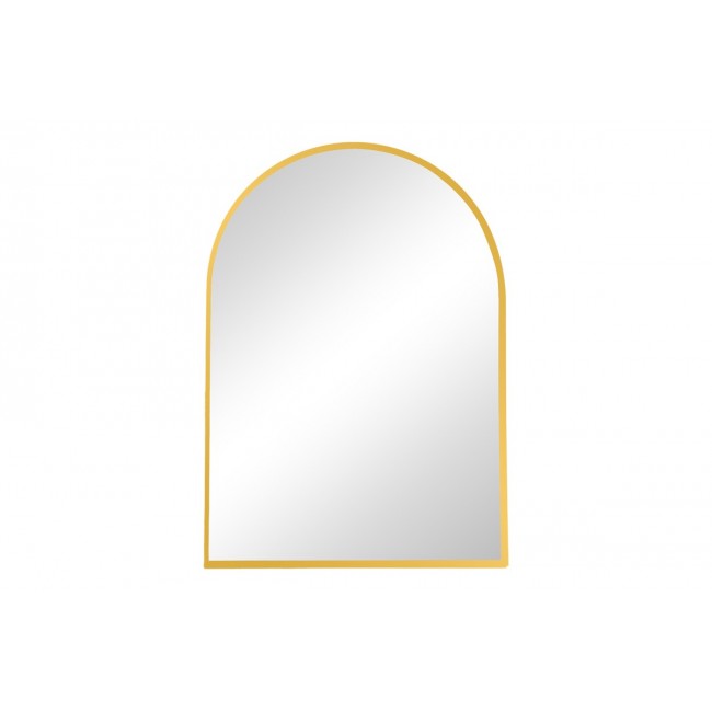 Καθρέπτης "MIRRORY" από αλουμίνιο σε χρυσό χρώμα 50x2.5x80