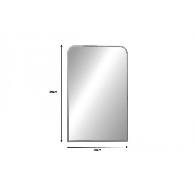 Καθρέπτης "CLASSY" από αλουμίνιο σε χρυσό χρώμα 50x2.5x80