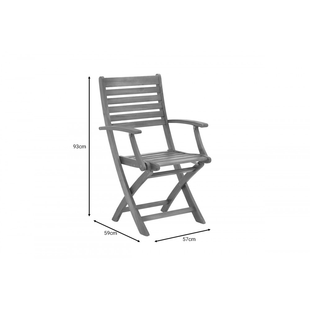 Τραπεζαρία 3τμχ "GORPO-CARPUVA" πτυσσόμενο από ξύλο σε φυσικό χρώμα Φ70x74