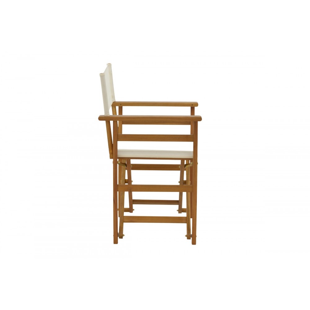 Τραπεζαρία 3τμχ "BISTRUAL-LAZIO" πτυσσόμενο από ξύλο σε φυσικό χρώμα 50x50x70