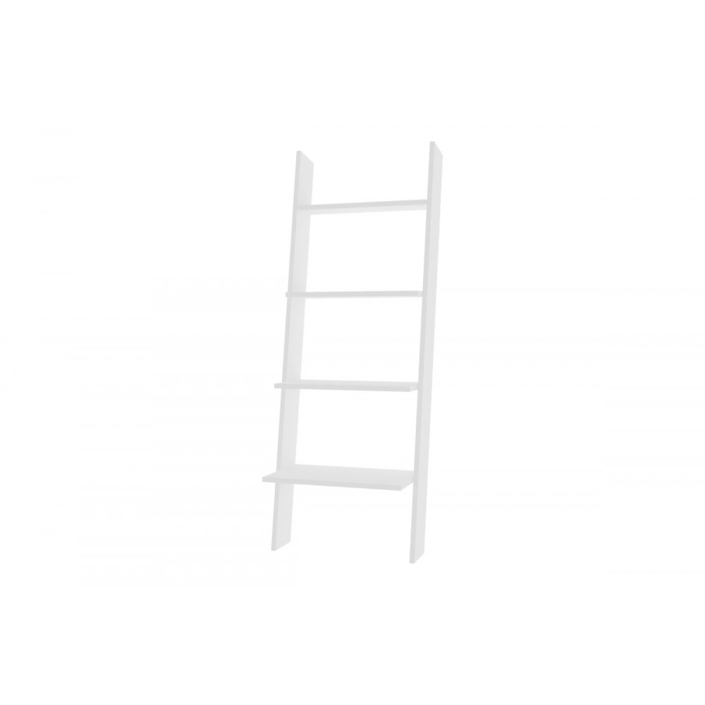 Ραφιέρα επιδαπέδια "SERJIANE" σε λευκό χρώμα 56x30x150