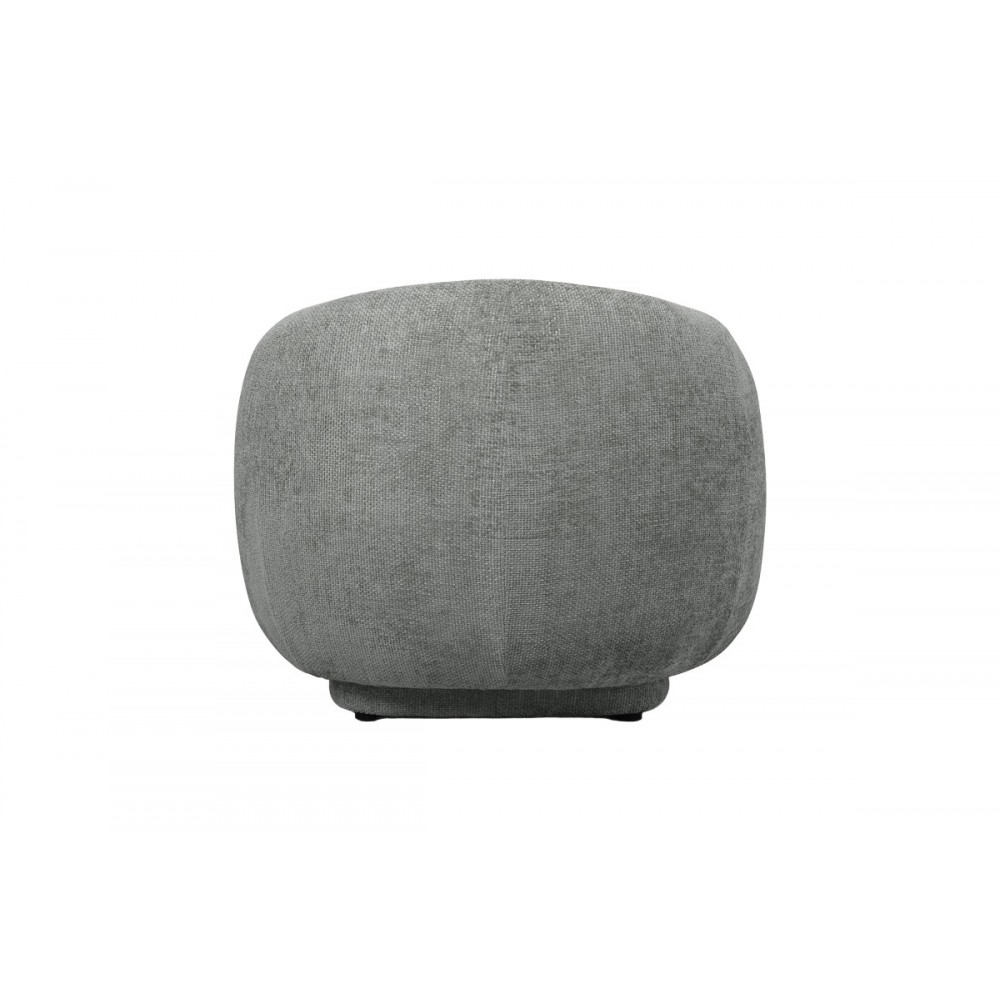 Πολυθρόνα "FREYA" από ύφασμα σε γκρι χρώμα 93x87x76