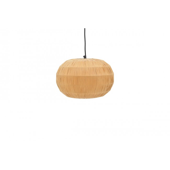 Φωτιστικό οροφής "OZELIA" από press papier/μέταλλο σε καφέ χρώμα Φ33x122