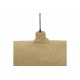 Φωτιστικό οροφής "WHOLY" από ψάθα/μέταλλο σε φυσικό χρώμα Φ90x139