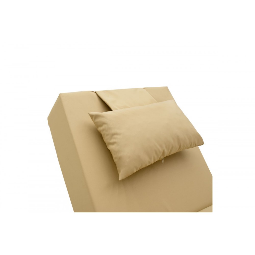 Μαξιλάρι ξαπλώστρας "SPECTA" από ύφασμα σε μπεζ χρώμα 60x190x20