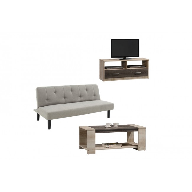 Φοιτητικό πακέτο "EASE" 3τμχ σε χρώμα γκρι/castillo-toro 167x77x73