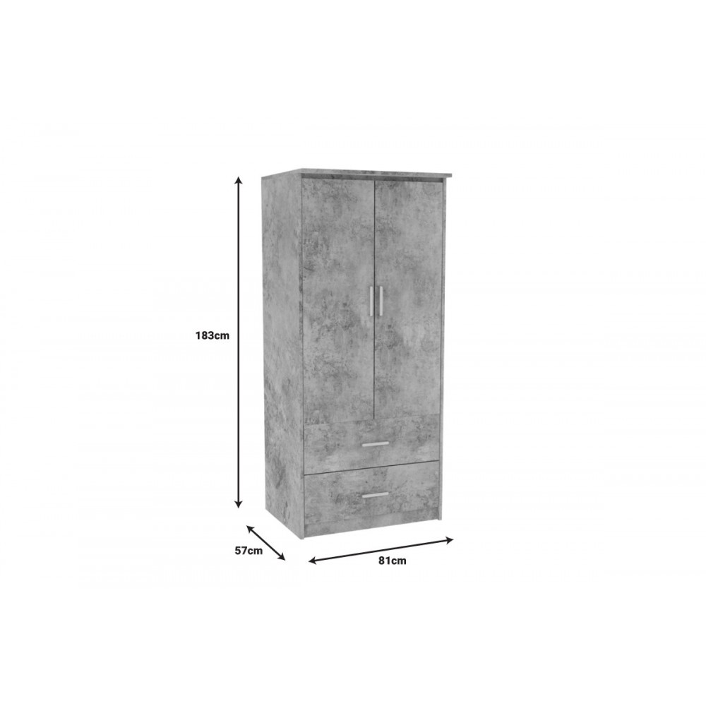 Φοιτητικό πακέτο 5τμχ "OLYMPUS B" σε αντικέ ανθρακί χρώμα 167.5x221x84