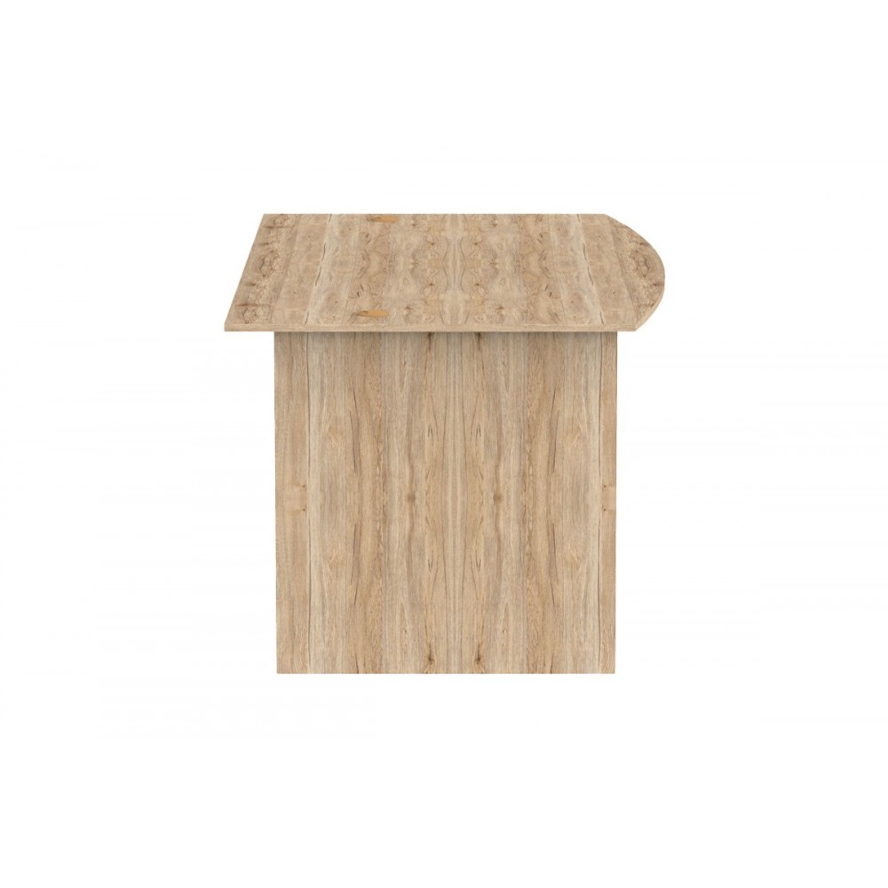 Γραφείο εργασίας "ANZE" σε φυσικό χρώμα 180x93.5x75