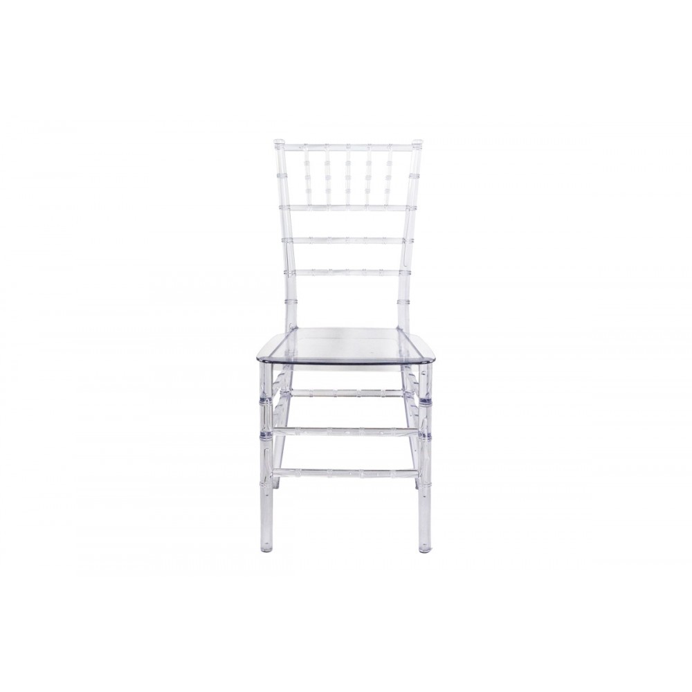 Καρέκλα "TIFFANY" από pc διαφανές 38.5x46x88