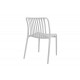 Καρέκλα "ZOI" από pp σε λευκό χρώμα 42x58x79