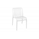 Καρέκλα "ZOI" από pp σε λευκό χρώμα 42x58x79