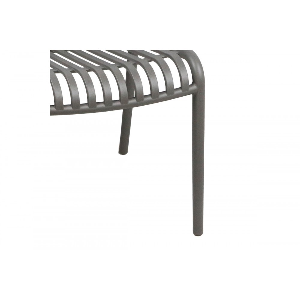 Καρέκλα "ZOI" από pp σε ανθρακί χρώμα 42x58x79