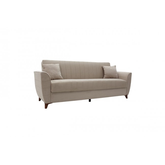 Φοιτητικό πακέτο 3τμχ "LIVING 6" σε μπεζ/μαύρο χρώμα 222x80x85