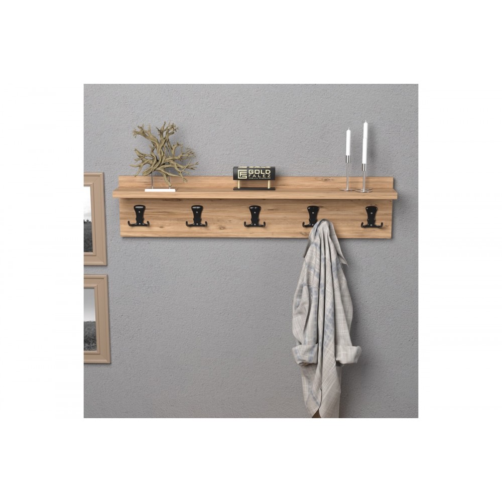 Κρεμάστρα "MEC" σε φυσικό χρώμα 100x9x9