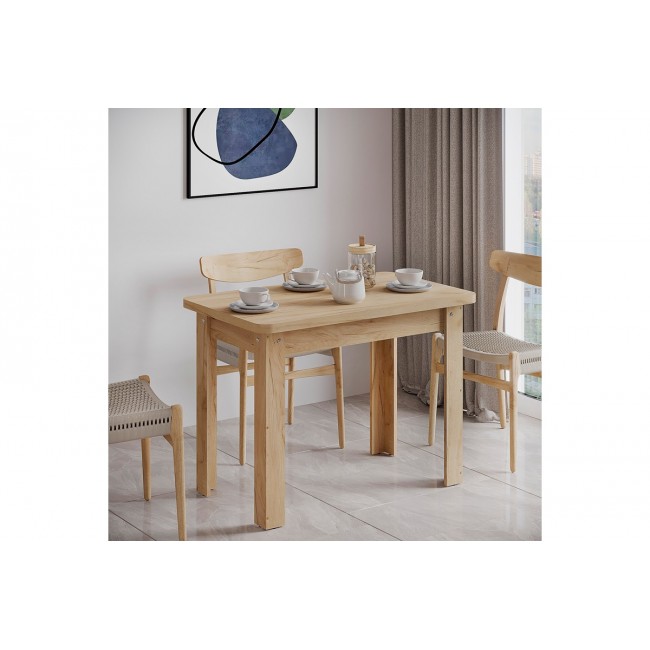 Τραπέζι "CELESTE" σε oak χρώμα 100x60x73.5