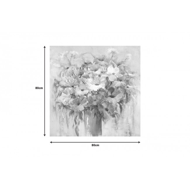 Πίνακας "SPINO II" σε καμβά πολύχρωμος 80x3x80