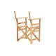 Σκελετός πολυθρόνας σκηνοθέτη "KOMPA" από ξύλο σε φυσικό χρώμα 56.5x54x88