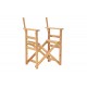 Σκελετός πολυθρόνας σκηνοθέτη "KOMPA" από ξύλο σε φυσικό χρώμα 56.5x54x88