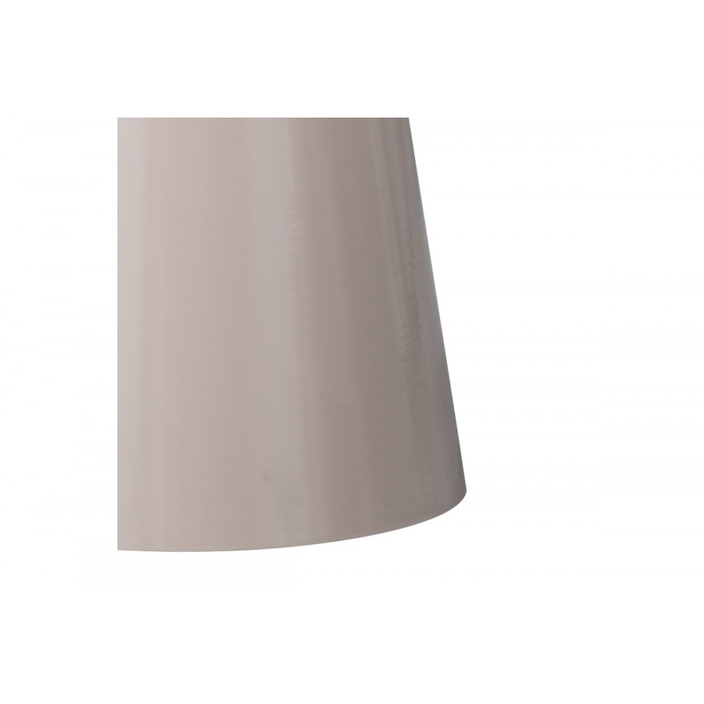 Βοηθητικά τραπέζια "GINOZE" από μέταλλο σε καπουτσίνο χρώμα Φ70x40