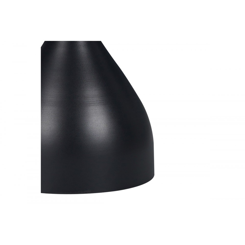 Βοηθητικά τραπέζια "KIRKENE" από sintered stone/μέταλλο σε μαύρο χρώμα μαρμάρου Φ70x40