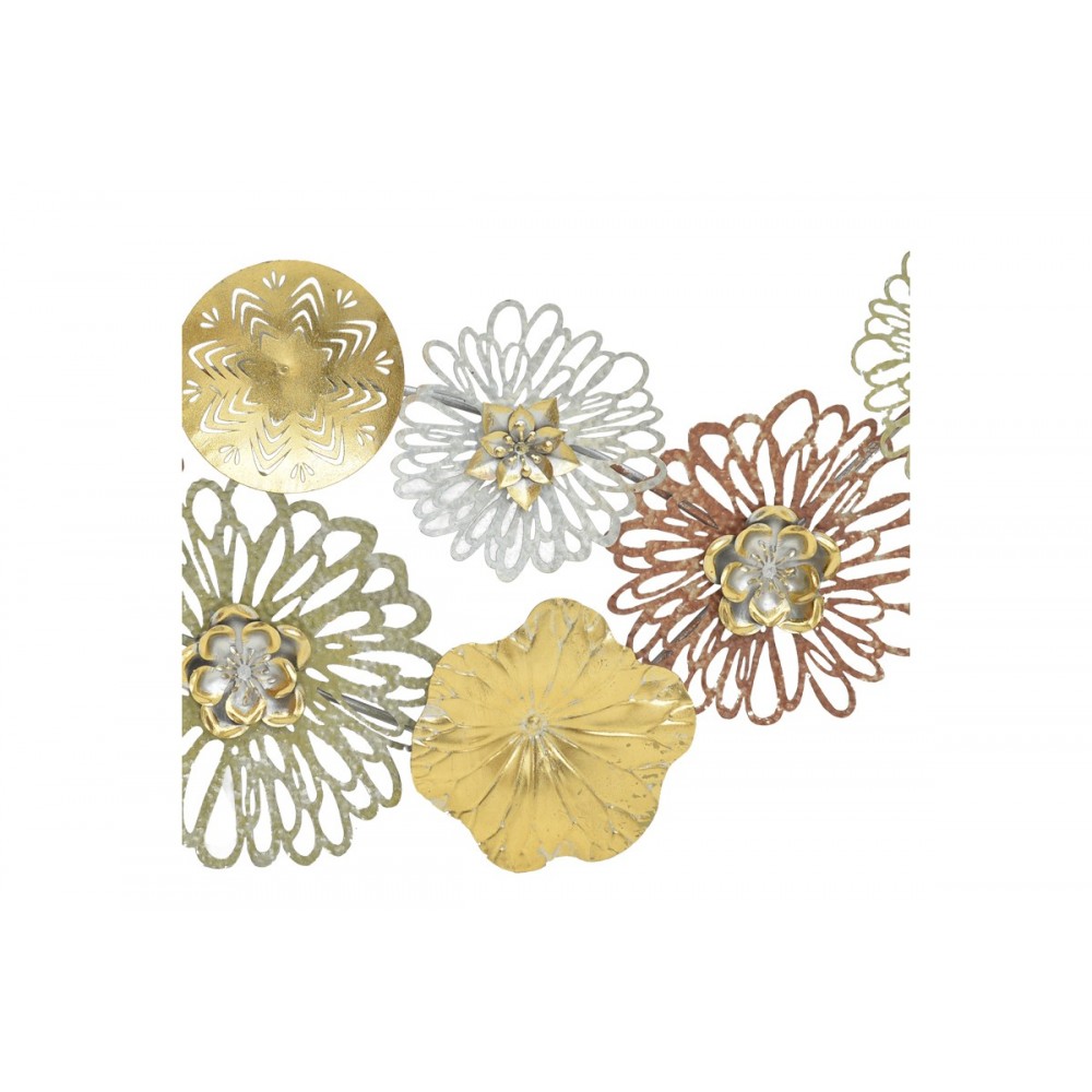 Διακοσμητικό τοίχου "TUTSI" από μέταλλο πολύχρωμο 102.9x5.1x43.2