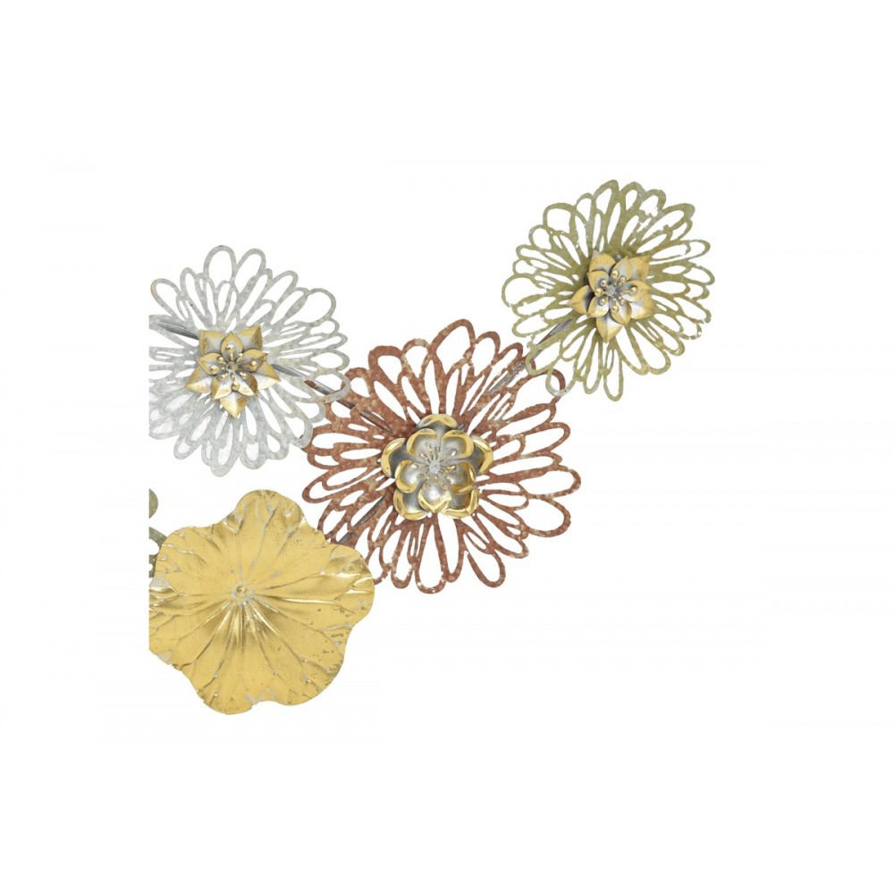 Διακοσμητικό τοίχου "TUTSI" από μέταλλο πολύχρωμο 102.9x5.1x43.2