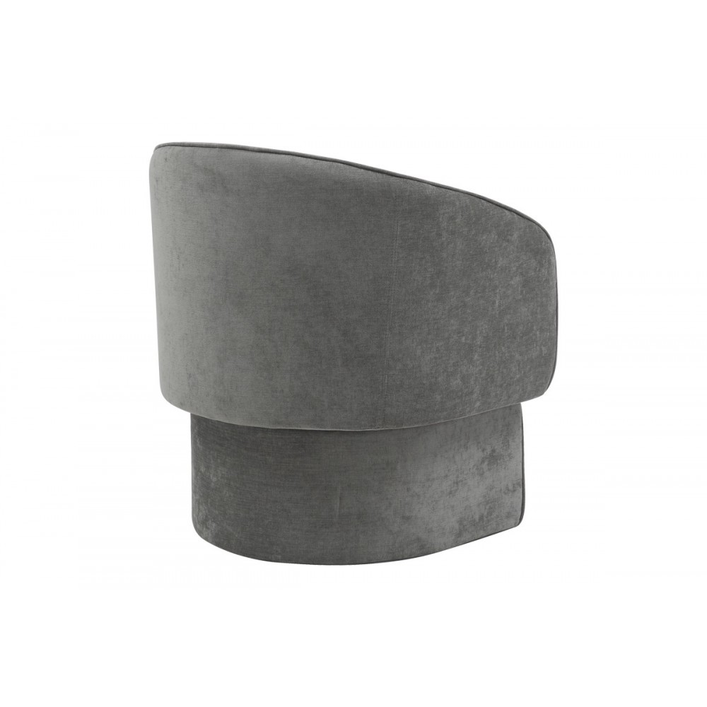 Πολυθρόνα "PLAYMOB" από ύφασμα σε γκρι χρώμα 69x65x79