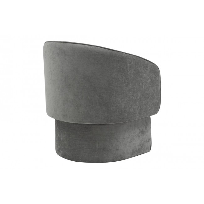 Πολυθρόνα "PLAYMOB" από ύφασμα σε γκρι χρώμα 69x65x79