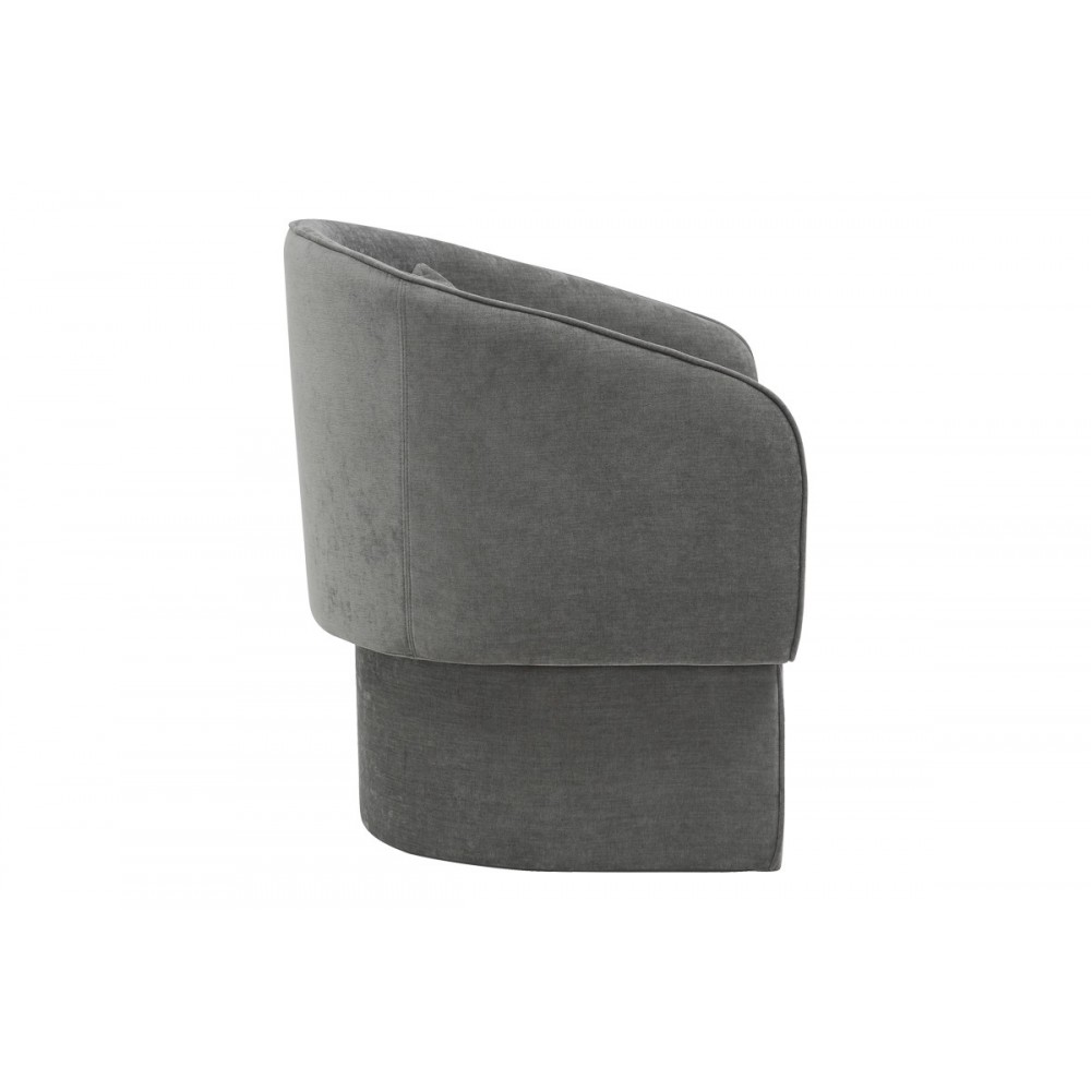 Πολυθρόνα "PLAYMOB" από ύφασμα σε γκρι χρώμα 69x65x79