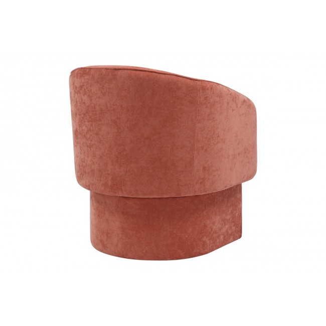 Πολυθρόνα "PLAYMOB" από ύφασμα σε κεραμιδί χρώμα 69x65x79