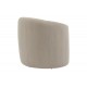 Πολυθρόνα "BARKEN" από ύφασμα σε μπεζ χρώμα 77x74.5x73