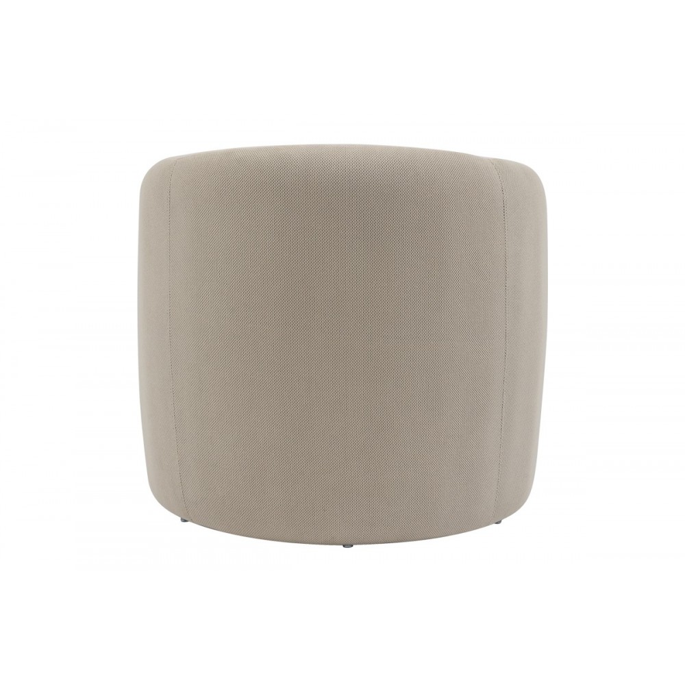 Πολυθρόνα "BARKEN" από ύφασμα σε μπεζ χρώμα 77x74.5x73