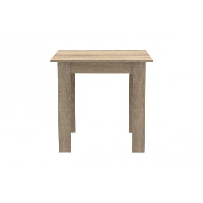 Τραπέζι "MANKA I" σε σονόμα χρώμα 80x80x77