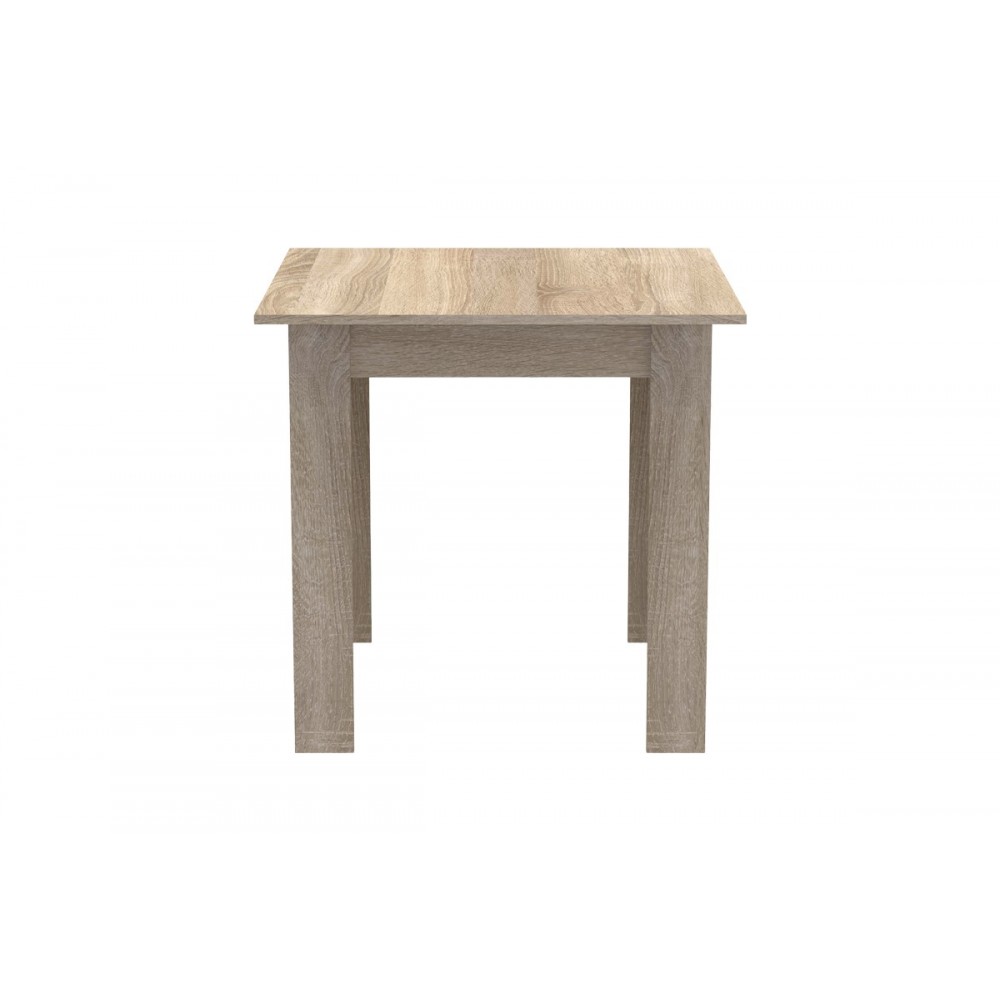 Τραπέζι "MANKA I" σε σονόμα χρώμα 80x80x77