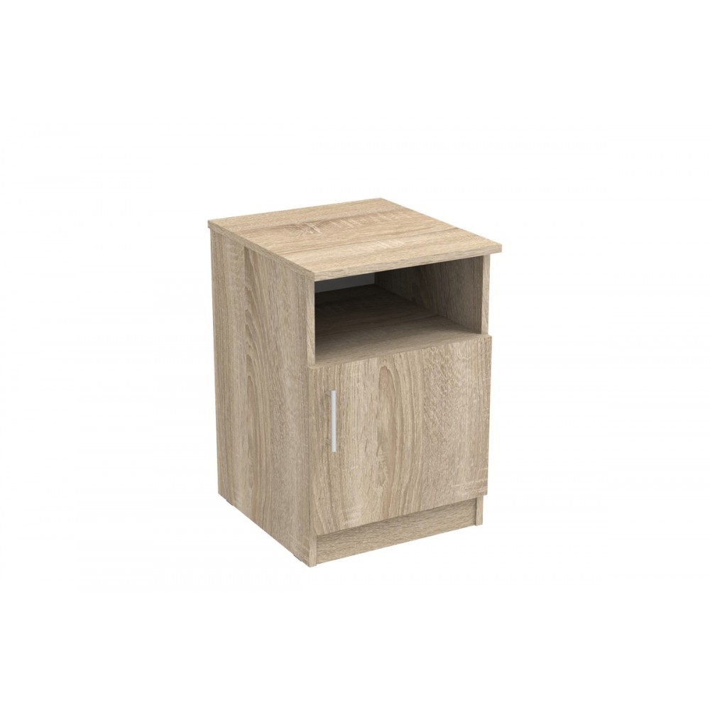 Κομοδίνο "GALDI" σε σονόμα χρώμα 40x45x60