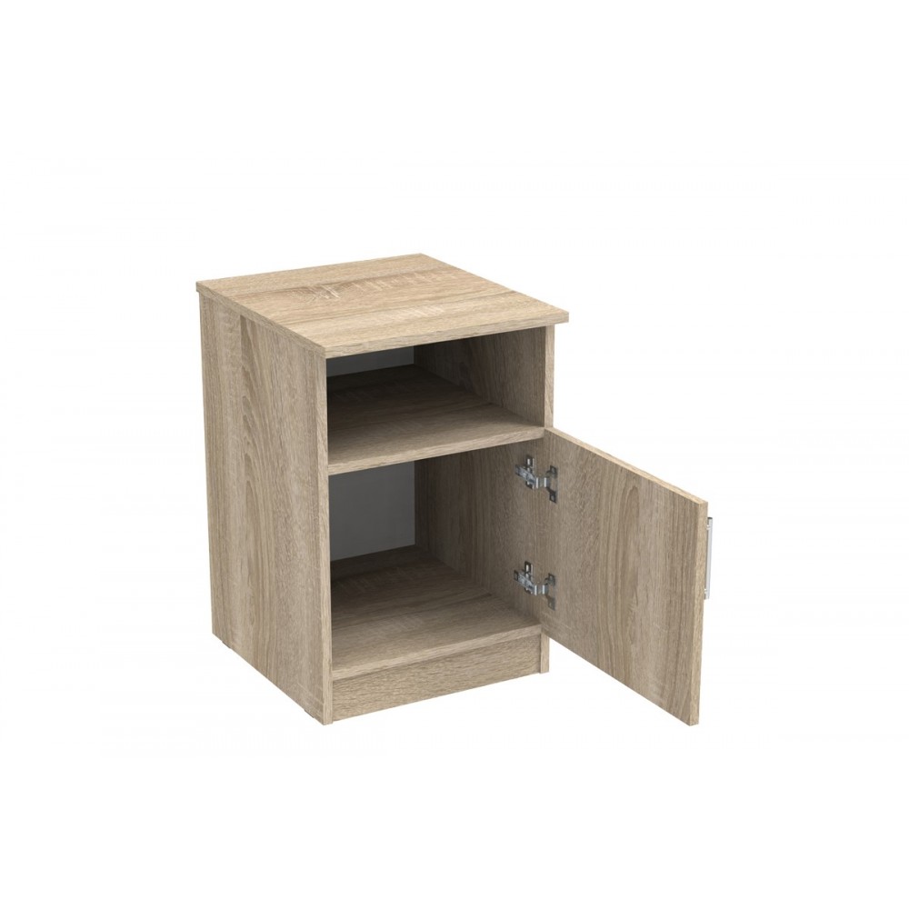 Κομοδίνο "GALDI" σε σονόμα χρώμα 40x45x60