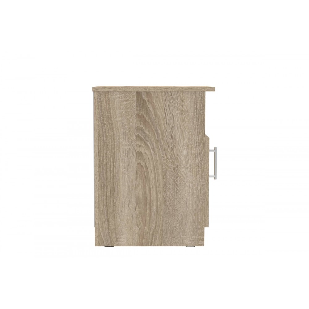 Κομοδίνο "GALDI" σε σονόμα χρώμα 40x45x60