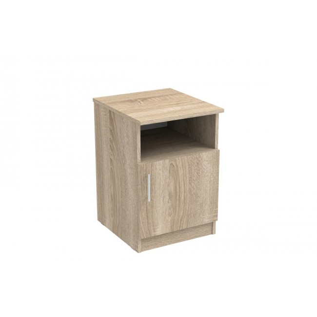 Κομοδίνο "GALDI" σε σονόμα χρώμα 40x45x60