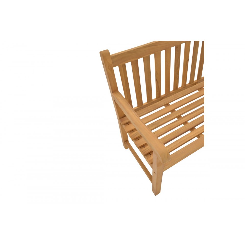 Παγκάκι "NAT" από ξύλο σε φυσικό χρώμα 120x57x96