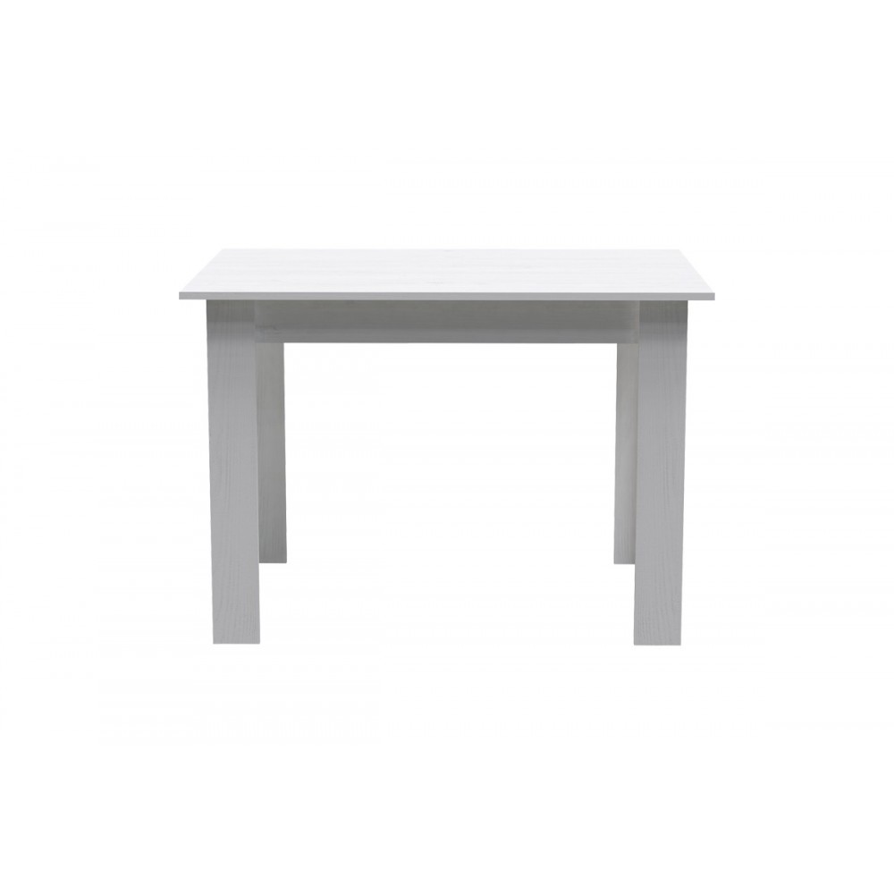 Τραπέζι "MANKA" σε λευκό χρώμα 110x80x77
