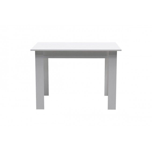 Τραπέζι "MANKA" σε λευκό χρώμα 110x80x77
