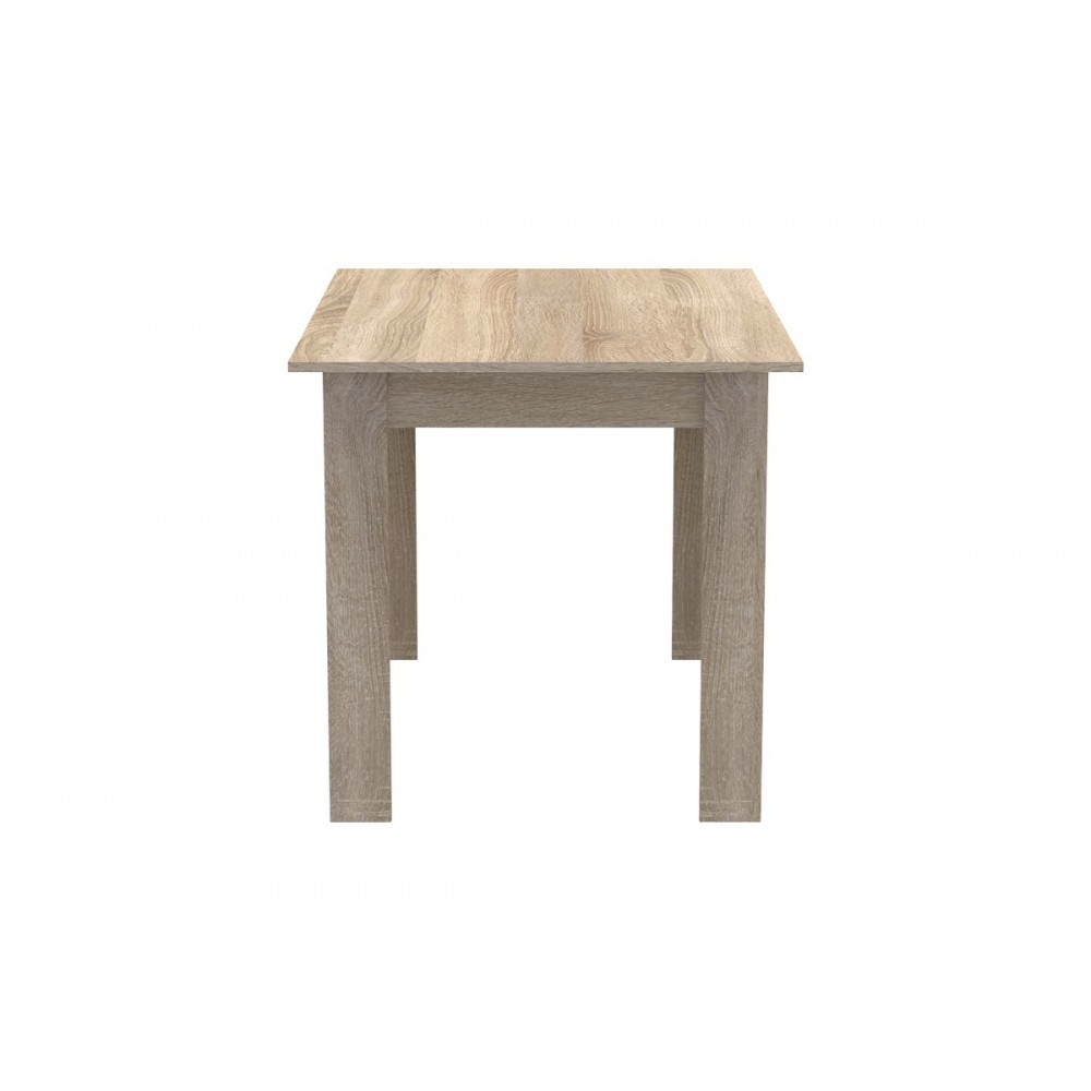 Τραπέζι "MANKA" σε σονόμα χρώμα 110x80x77