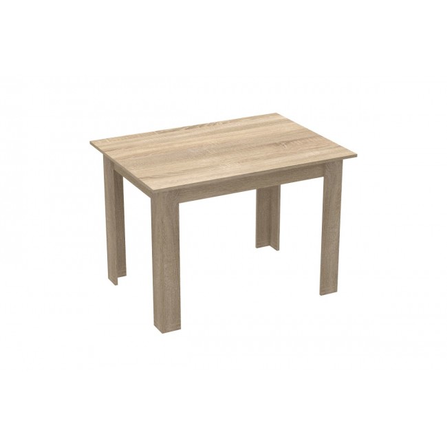 Τραπέζι "MANKA" σε σονόμα χρώμα 110x80x77