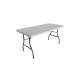 Τραπέζι catering "APRILIA" πτυσσόμενο σε λευκό χρώμα 198x90x74