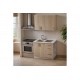 Σύνθεση κουζίνας "FESTA I" σε σονόμα χρώμα 100x60x85