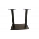 Βάση τραπεζιού "TABOLOSA" από μέταλλο σε μαύρο χρώμα 70x40x72